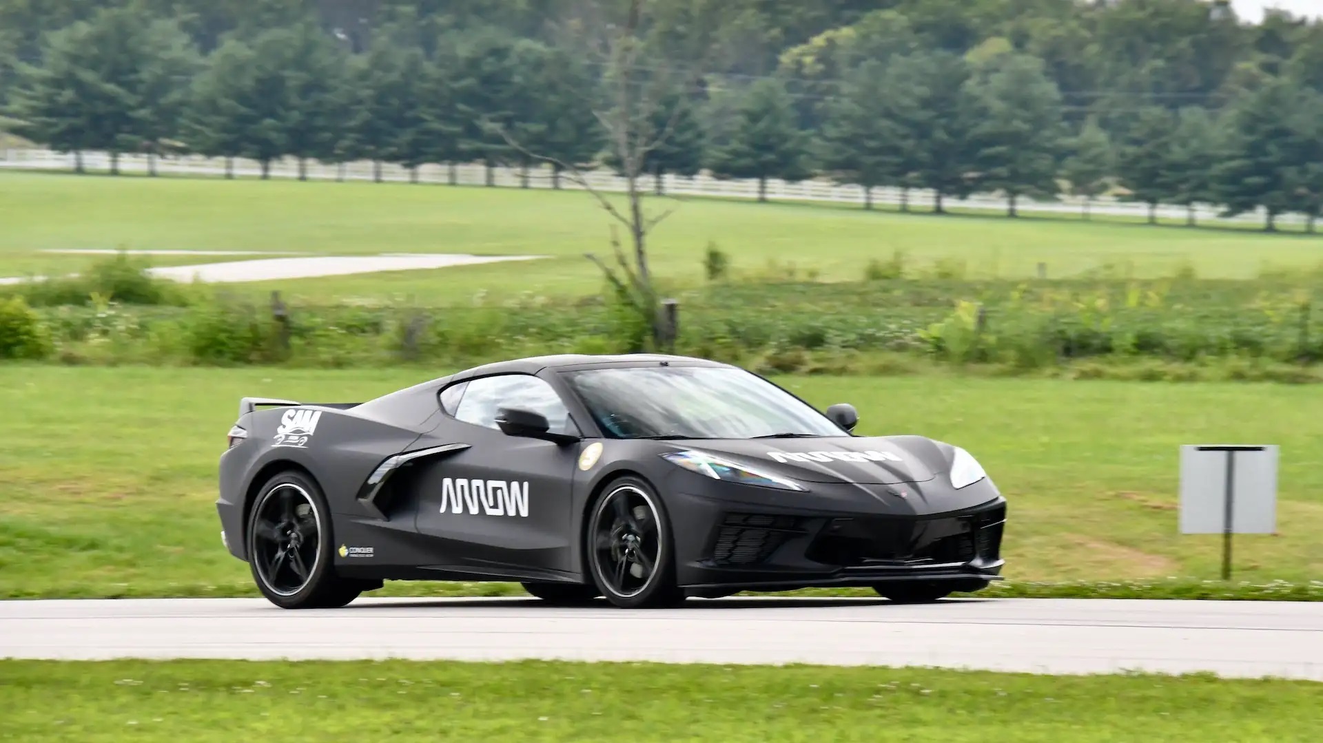 Arrow Modified Corvette C8 Sam Schmidt