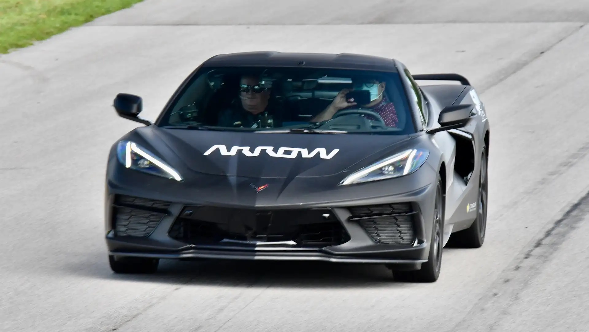 Arrow Modified Corvette C8 Sam Schmidt