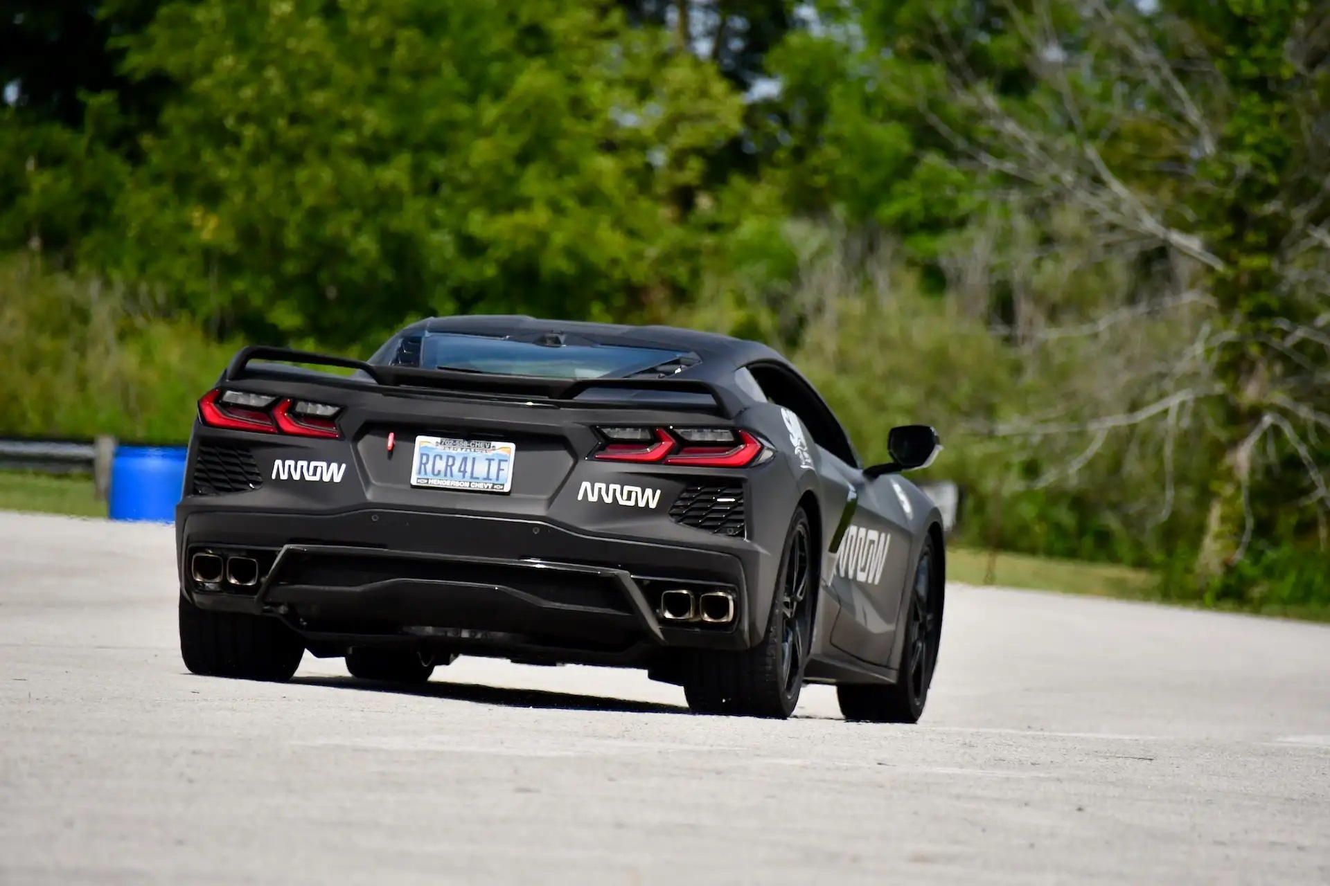 Arrow Modified Corvette C8 Sam Schmidt