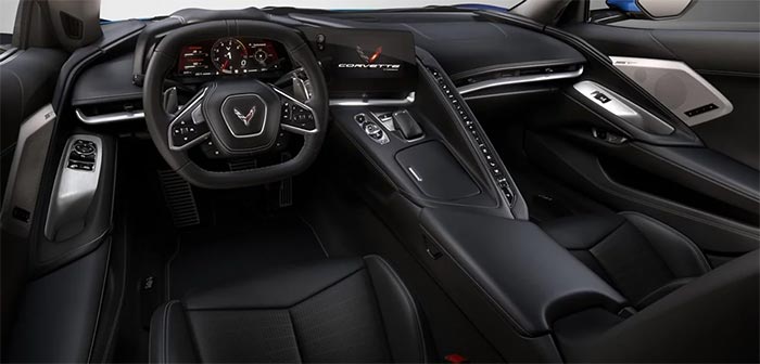 C8 Corvette interior