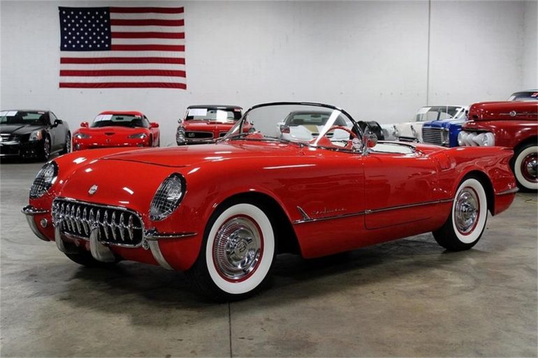 1955 Chevrolet Corvette Front