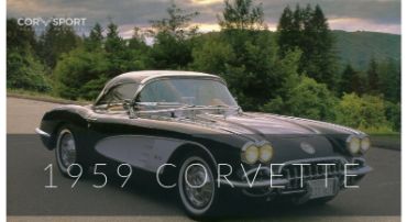 1959 Corvette Model
