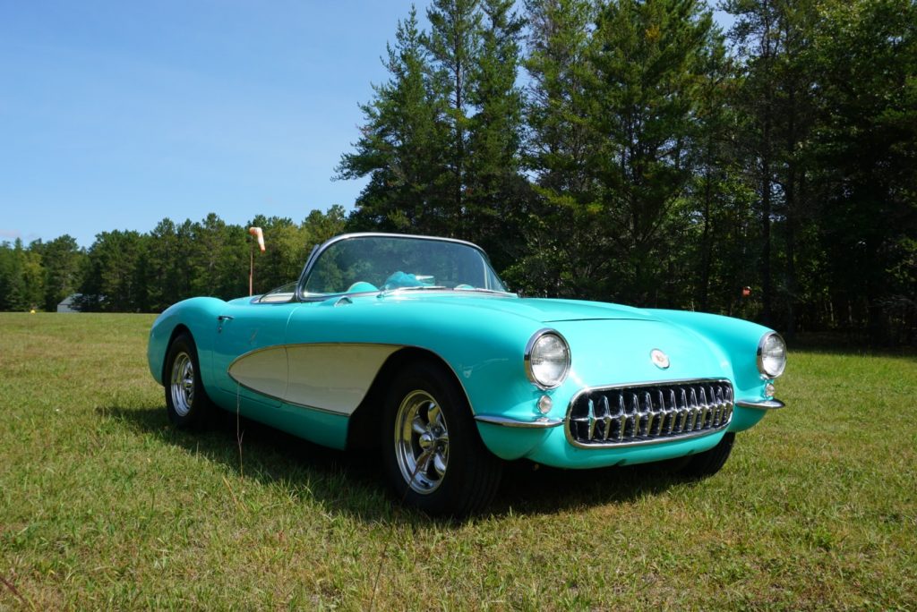 This 1956 Corvette as meticulously restored by its current owner as an all-purpose cruiser.