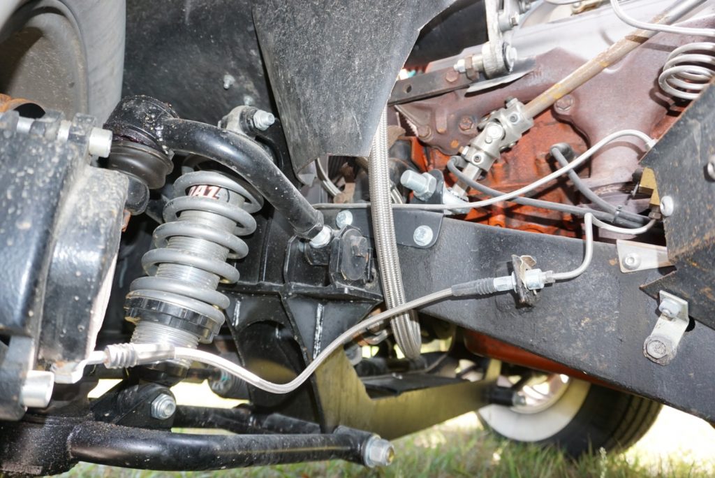 Although this is not a numbers-matching Corvette, the restoration of this Corvette involved adding components to the car that enhanced the driving experience of operating a 1956 model with some of the modern conveniences of today's automobile.