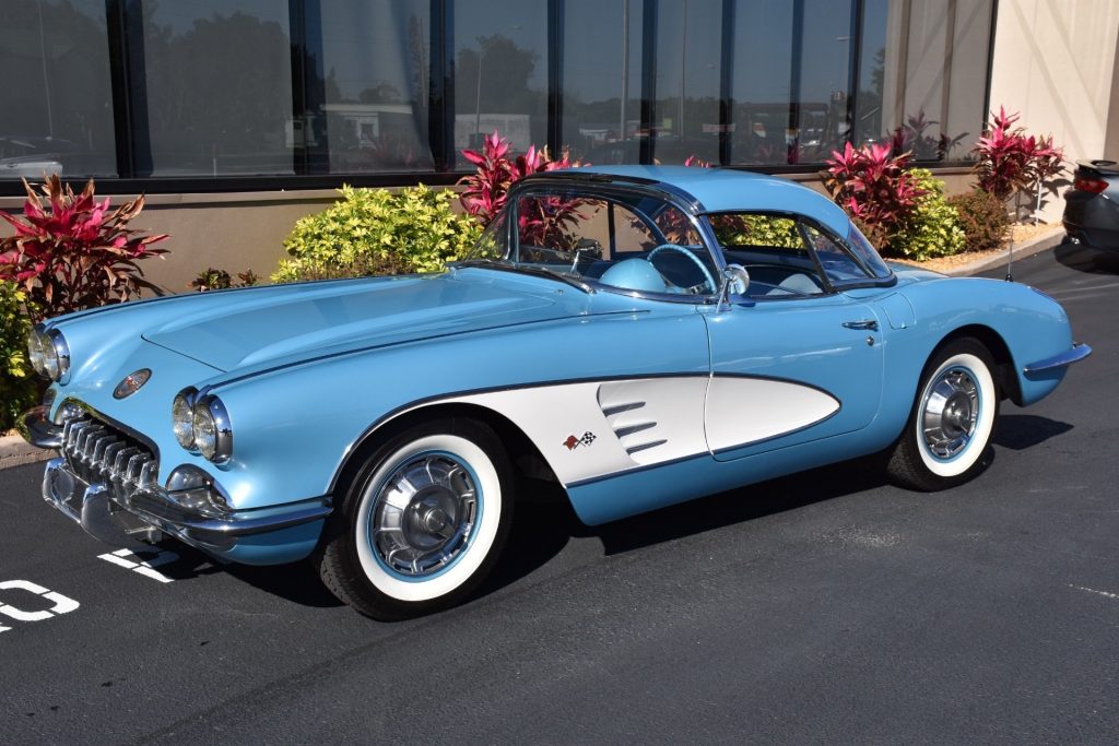 Horizon Blue 1960 Chevrolet Corvette