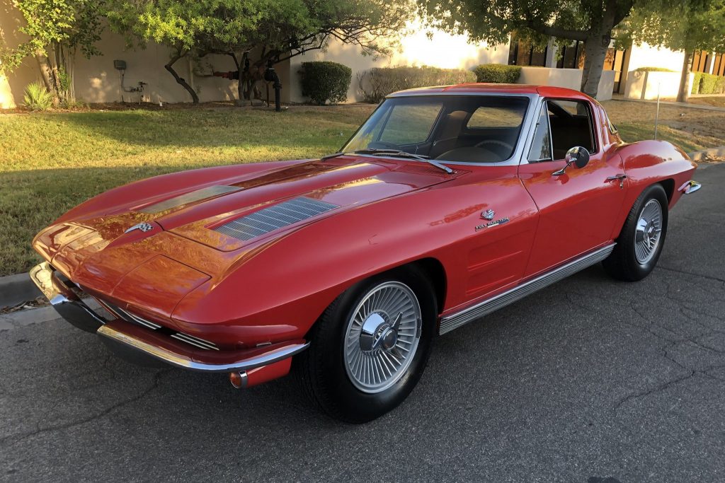 Red 1963 Corvette