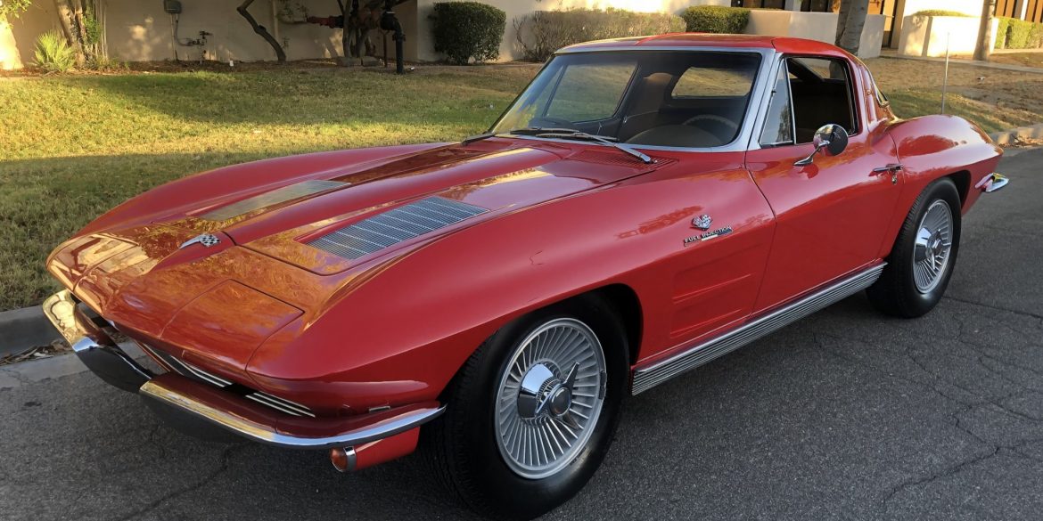 Red 1963 Corvette