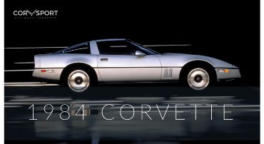 1984 Corvette Model