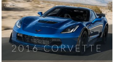 2016 Corvette model