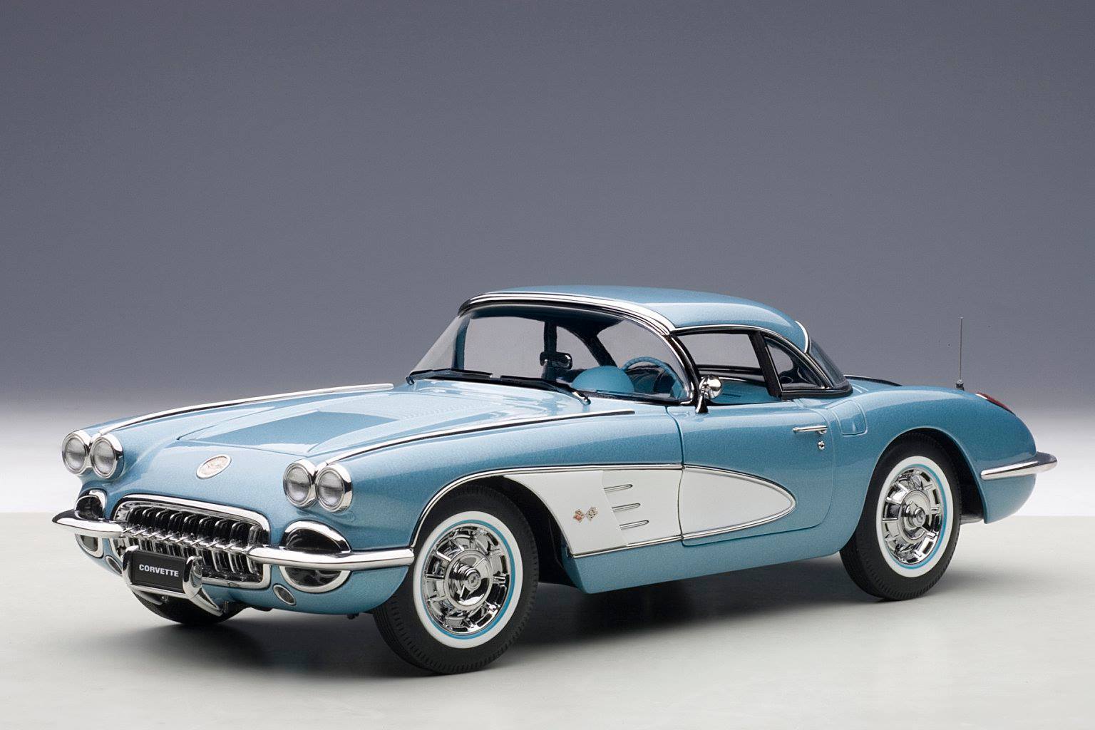 1958 Corvette Blue 