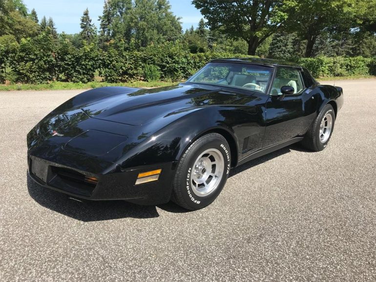 Black 1980 Chevrolet Corvette