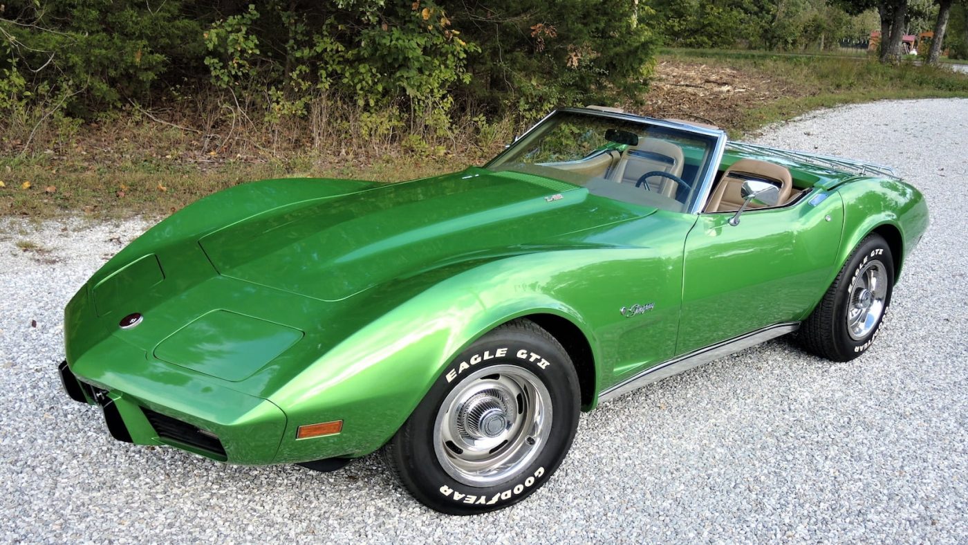 Bright Green 1975 Chevrolet Corvette