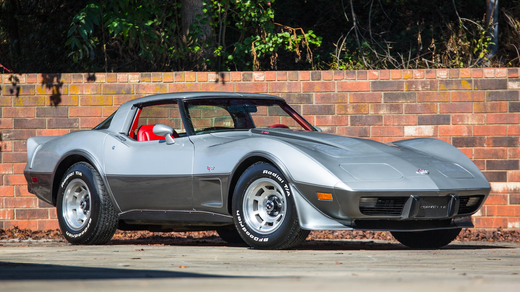 Silver 1978 Chevrolet Corvette