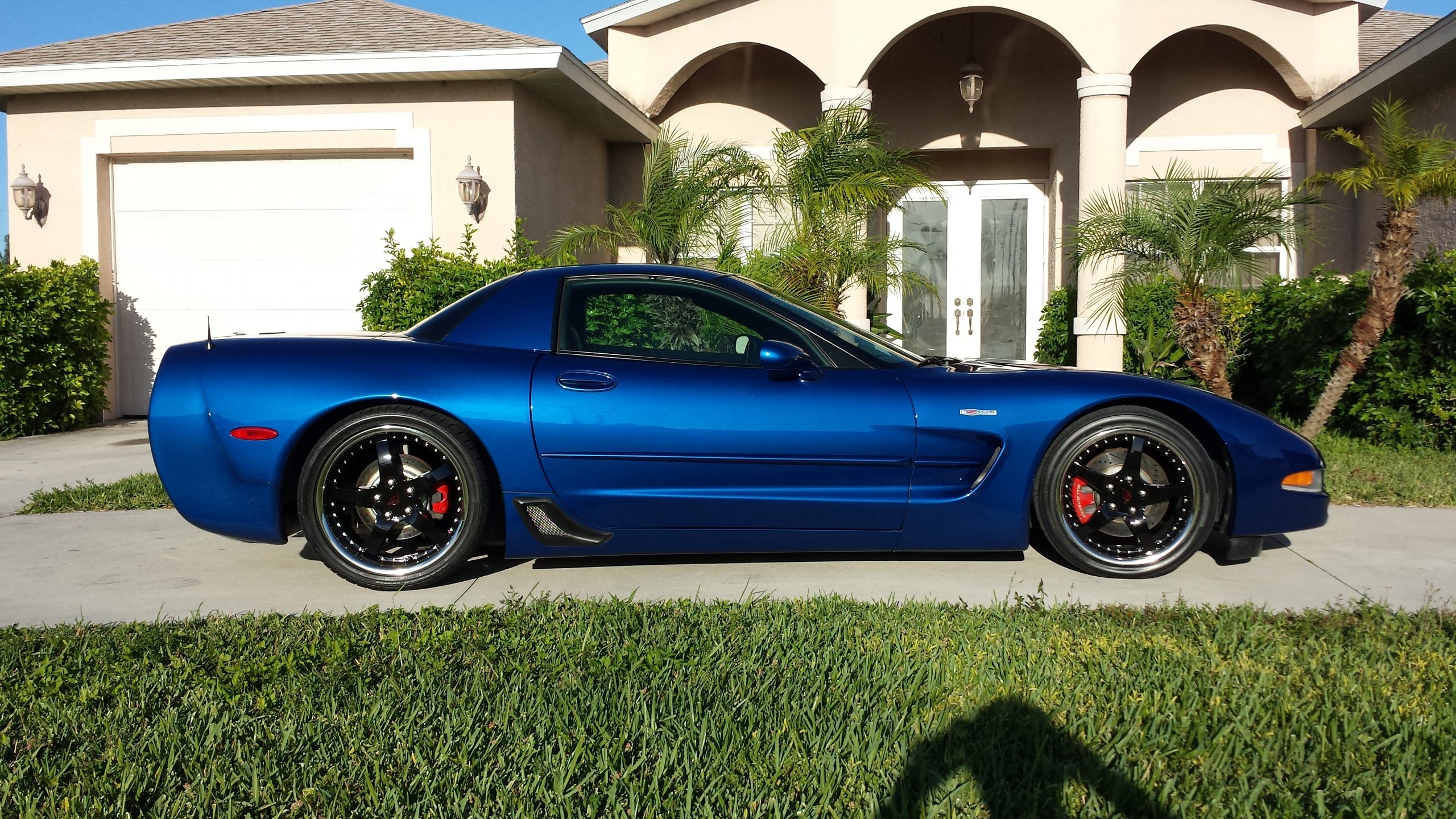 Electron Blue 2002 Chevrolet Corvette