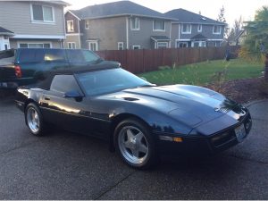 Black Sapphire 1988 Chevrolet Corvette