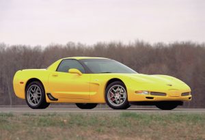 Milenium Yellow 2001 Chevrolet Corvette