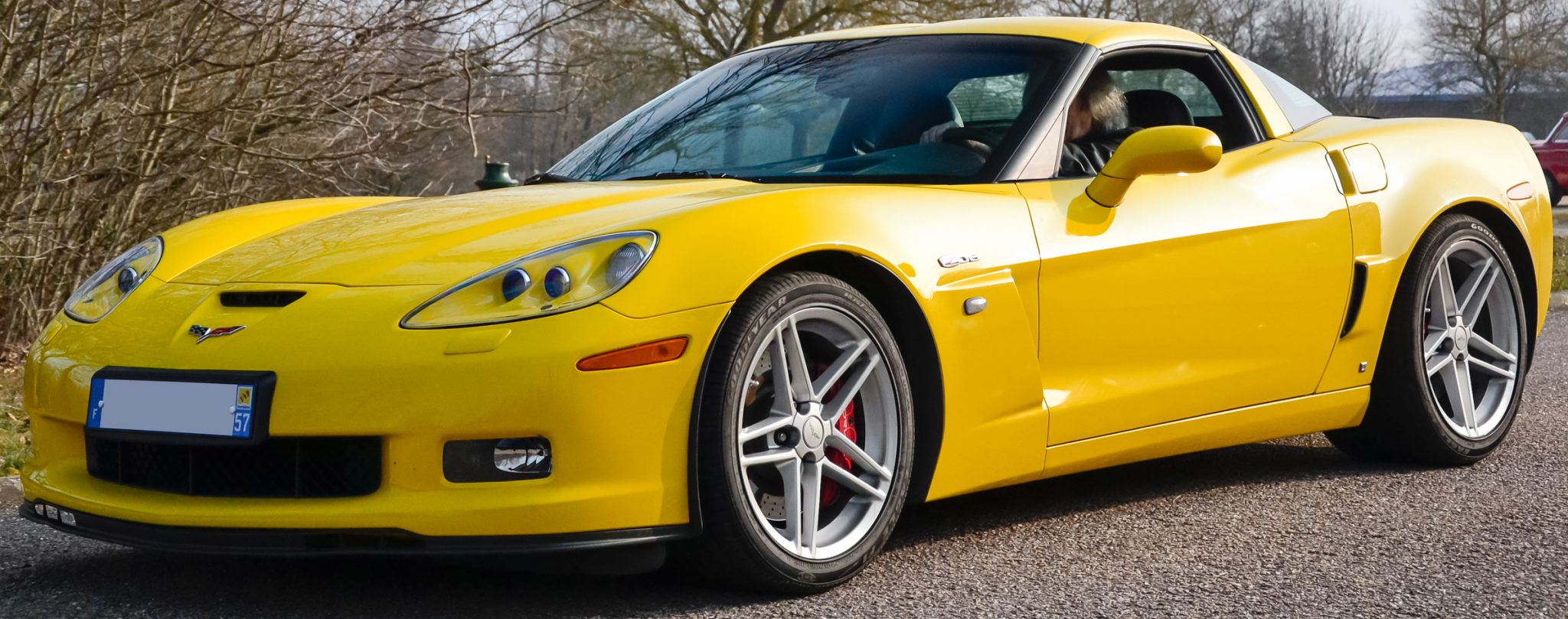 Chevrolet corvette yellow