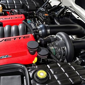 Corvette LS6 engine closeup