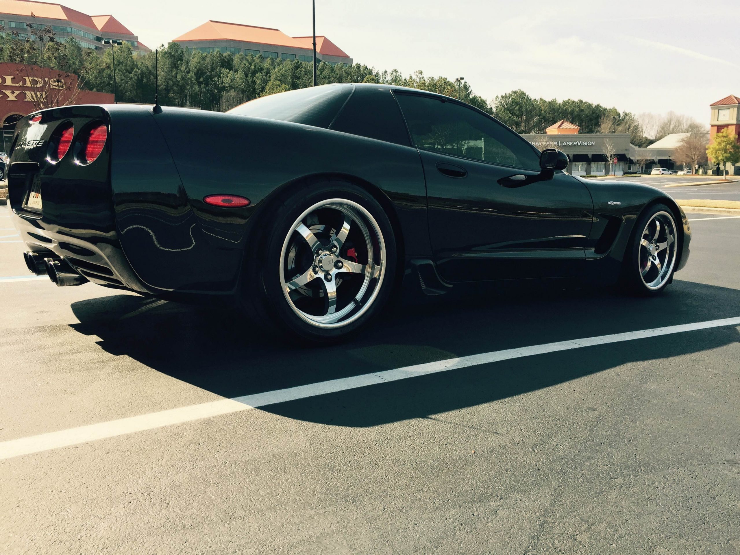 Black 2001 Chevrolet Corvette