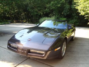 Charcoal 1989 Chevrolet Corvette