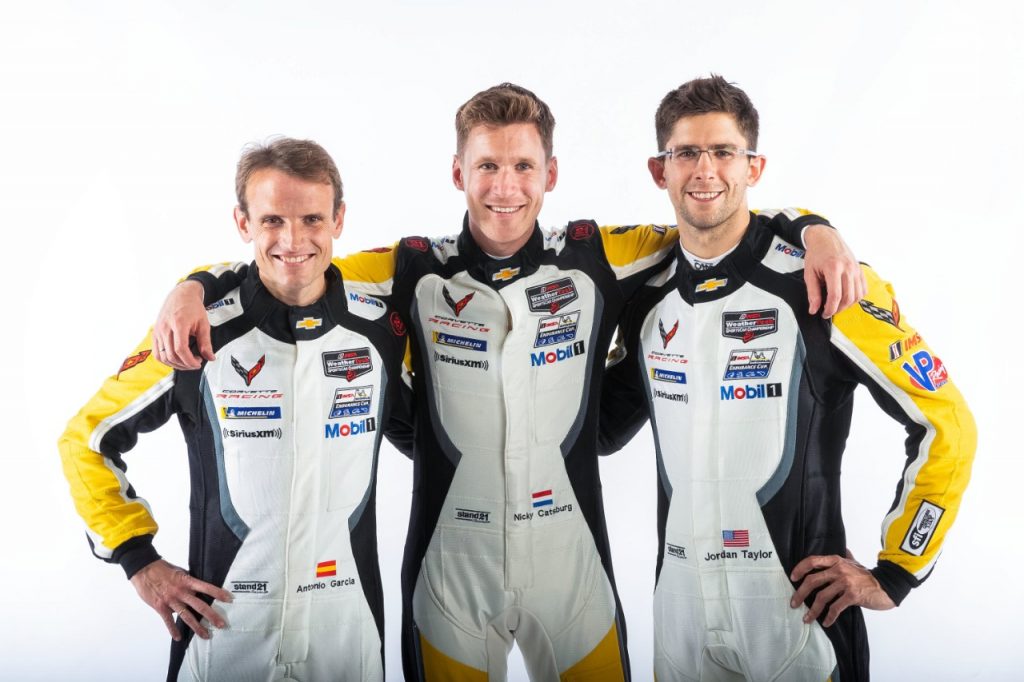 Antonio Garcia, Nicky Catsburg and Jordan Taylor finished second in the #3 Mobil 1/SiriusXM Chevrolet Corvette C8.R at the Petit Le Mans at Road Atlanta.