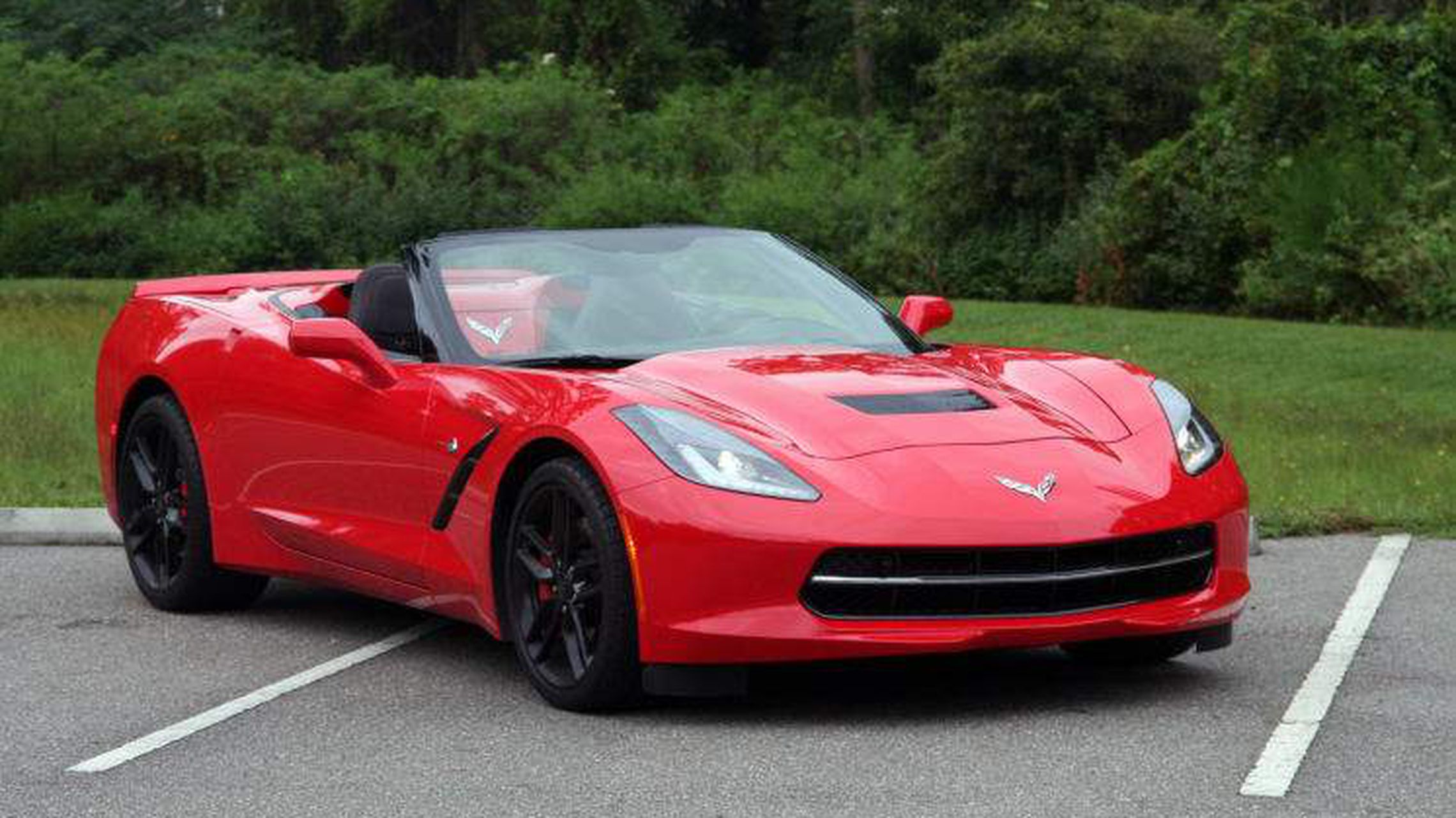 These real Torch Red paint pictures of real 2016 Chevy Corvette really show...