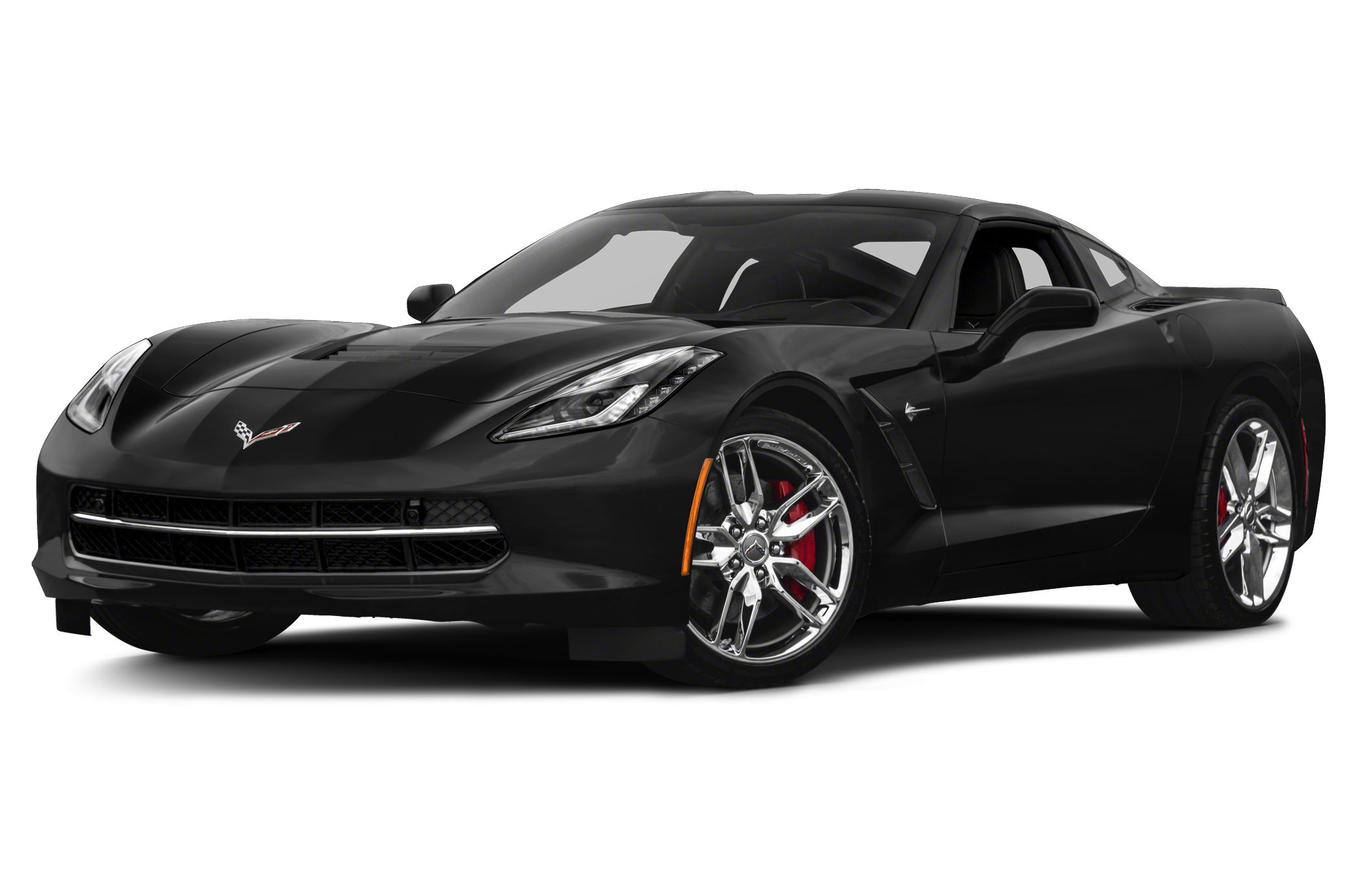 Chevrolet Corvette c7 вид сбоку