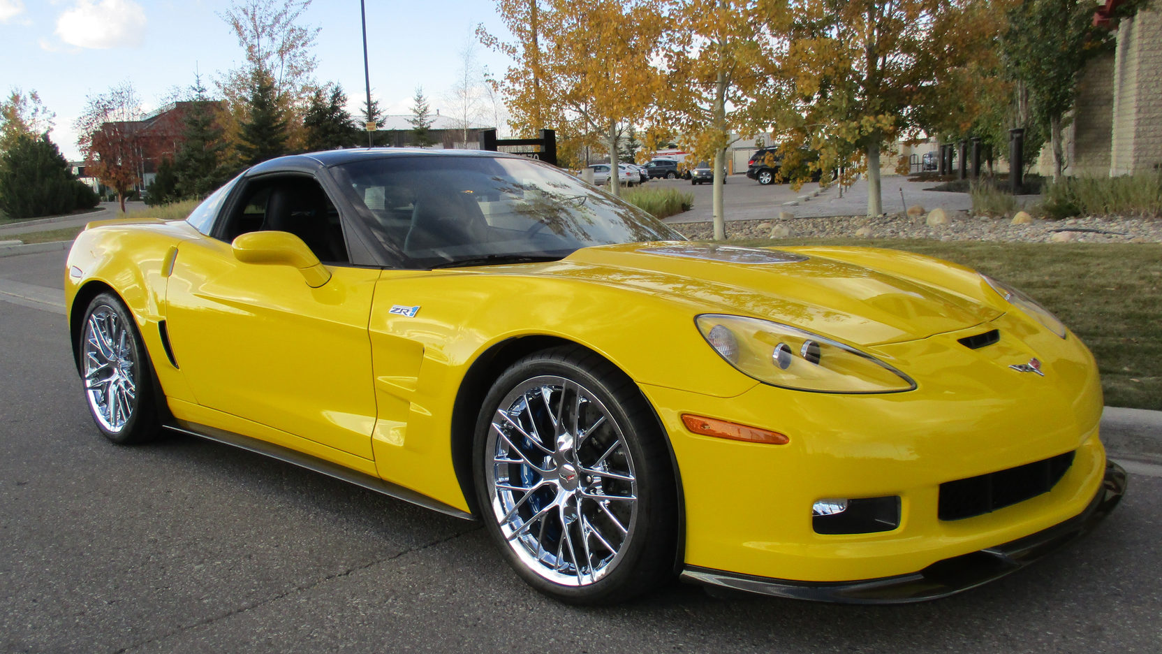 Chevrolet corvette yellow