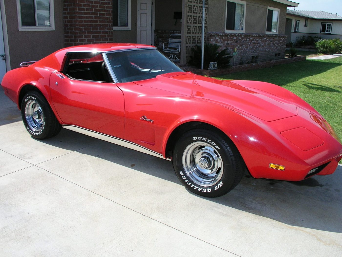 Flame Red 1975 Chevrolet Corvette