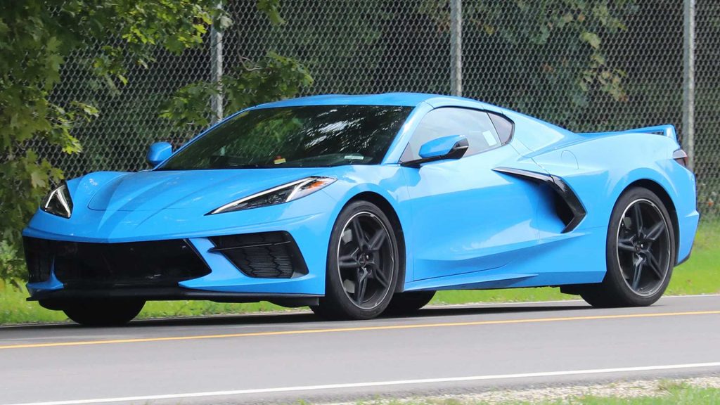 Rapid Blue 2020 Chevrolet Corvette