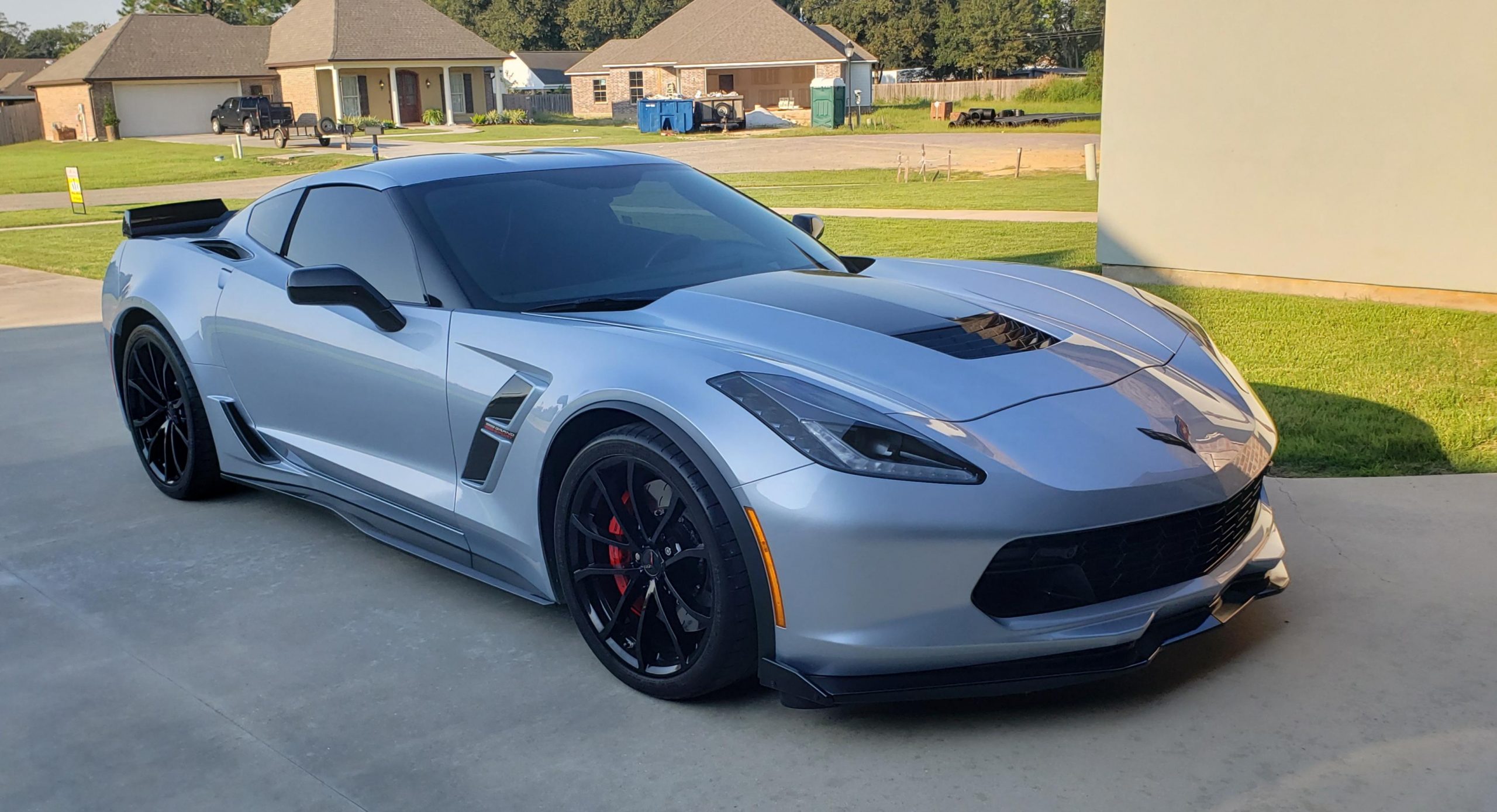 Sterling Blue 2017 Chevrolet Corvette