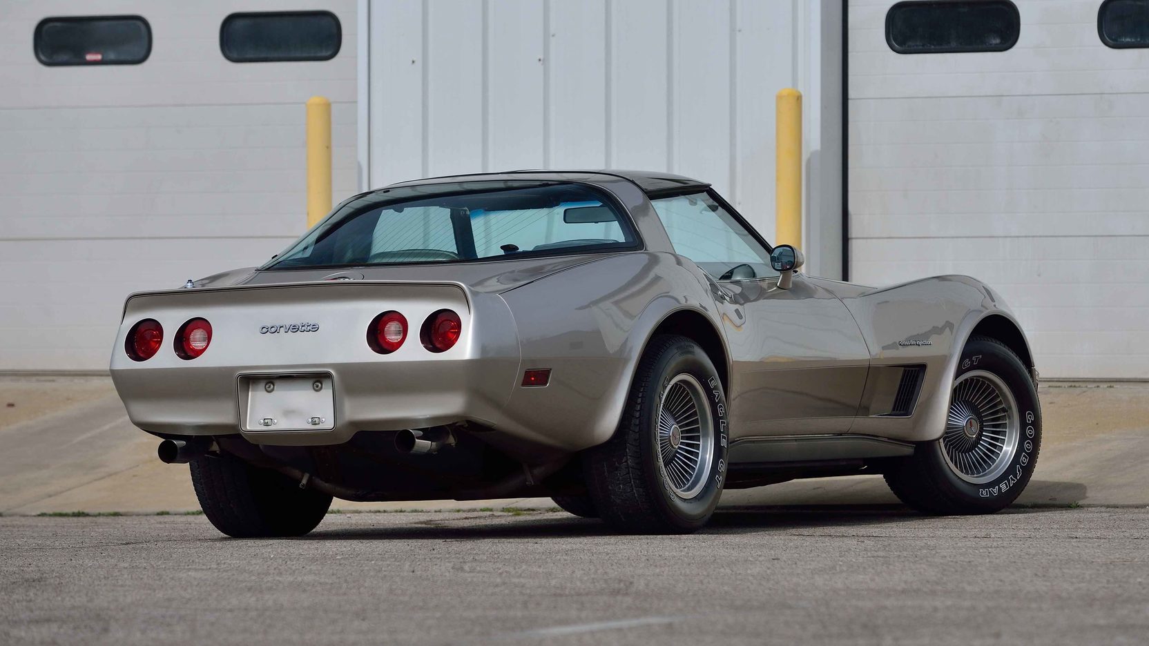 Silver 1982 Chevrolet Corvette