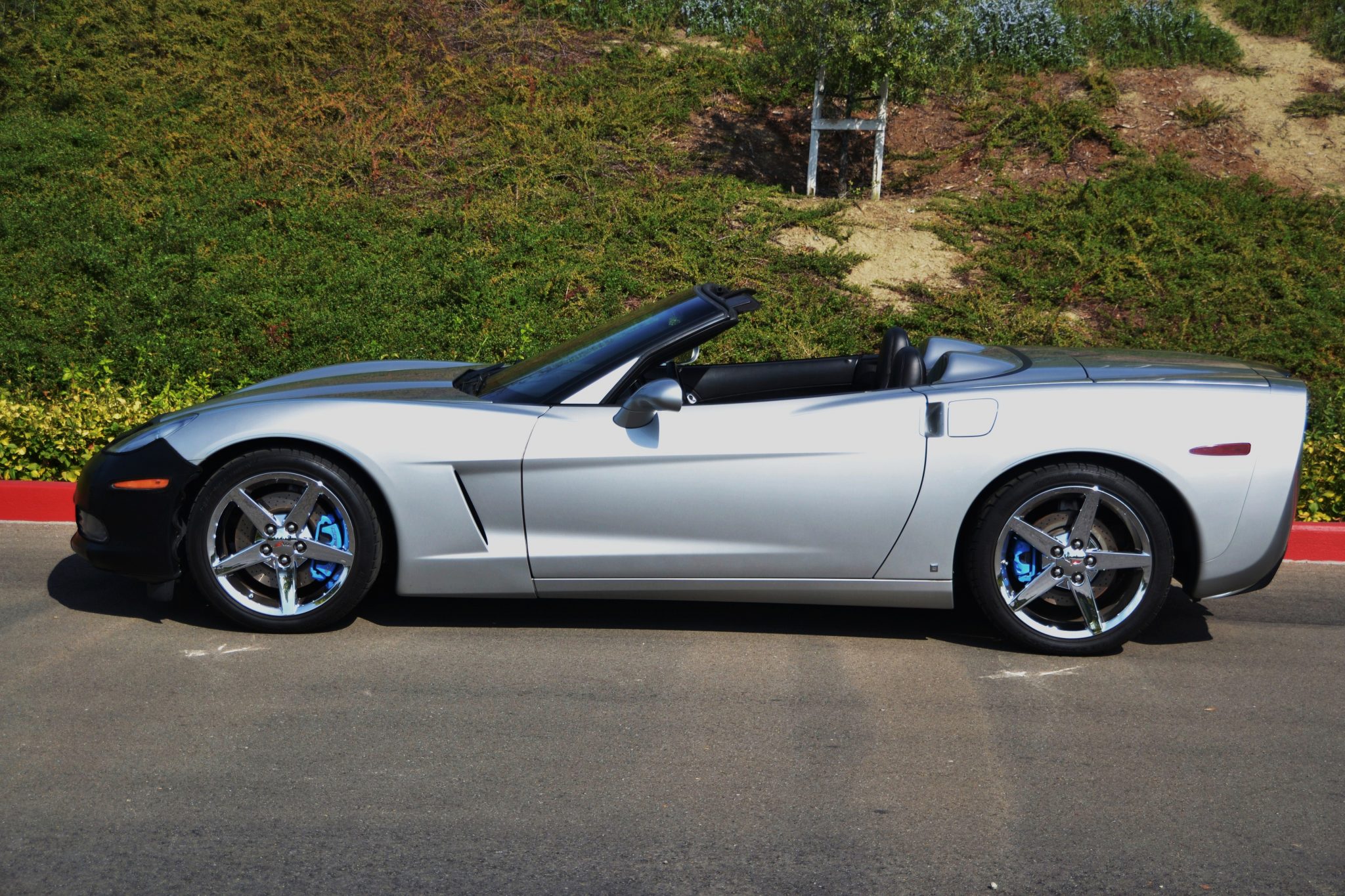 Machine Silver 2007 Chevrolet Corvette