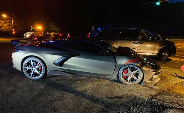 C8 Corvette crash