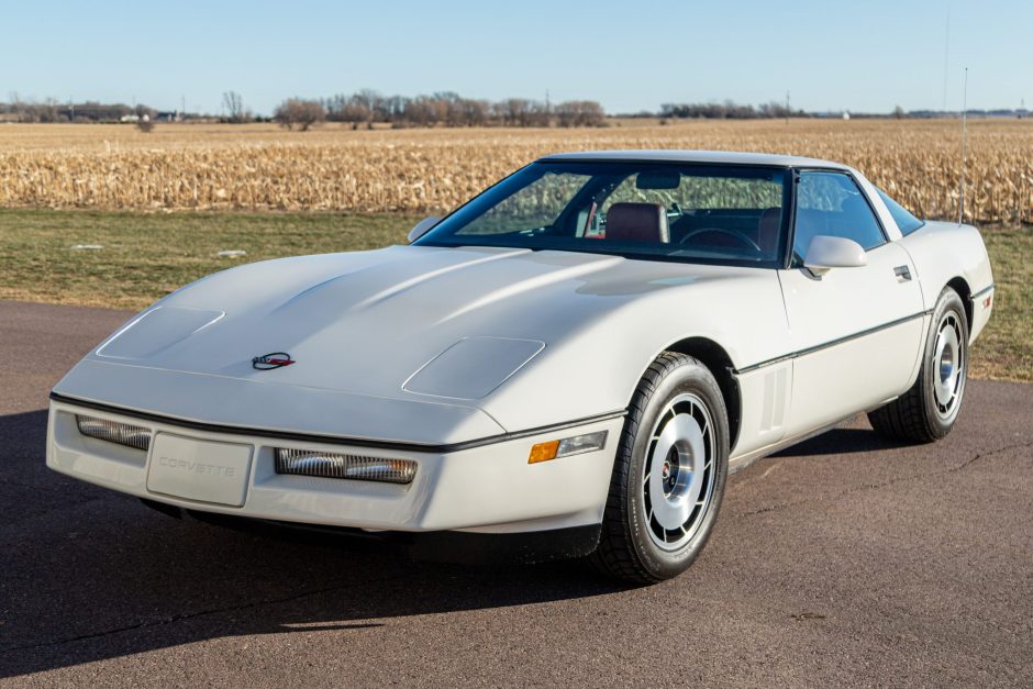 1984 Corvette C4 Coupe Silver GM Factory Original Promo 1:25Th MIB 