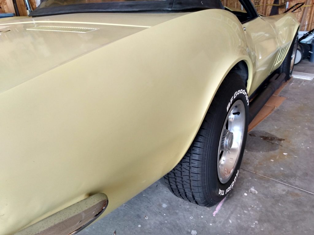 FOR SALE: A 1968 Corvette Convertible.