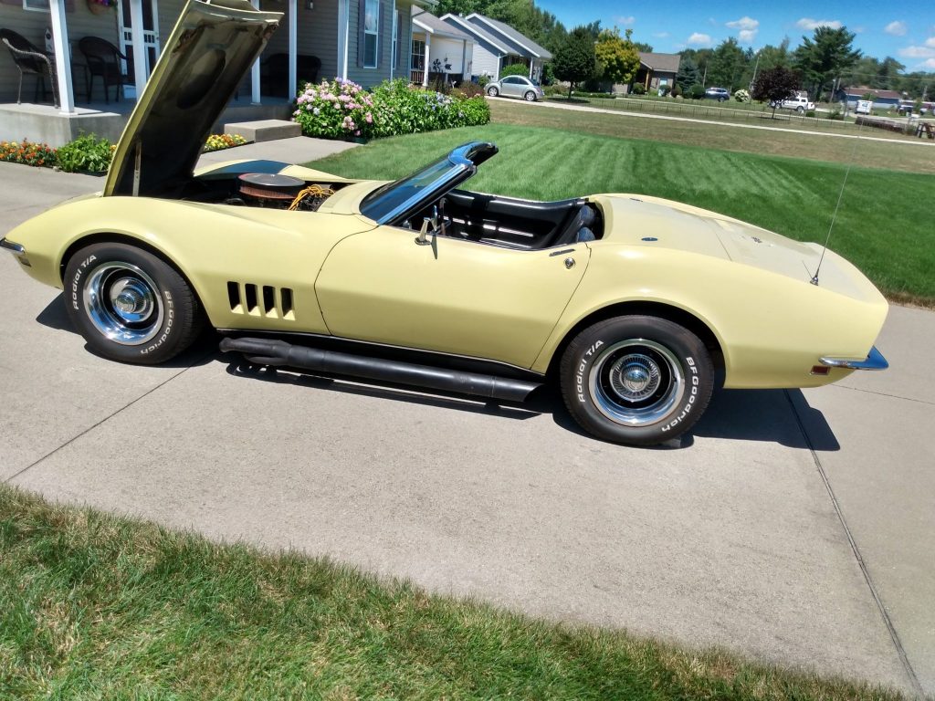 FOR SALE: A 1968 Corvette Convertible.