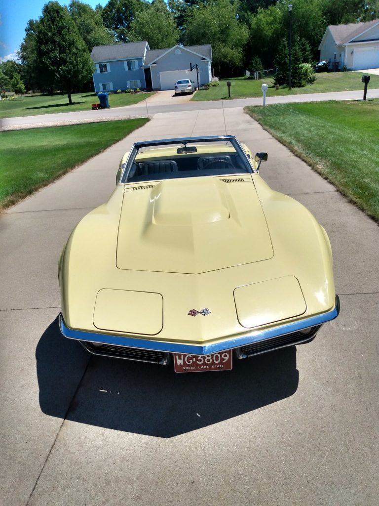 FOR SALE: A 1968 Corvette Convertible.