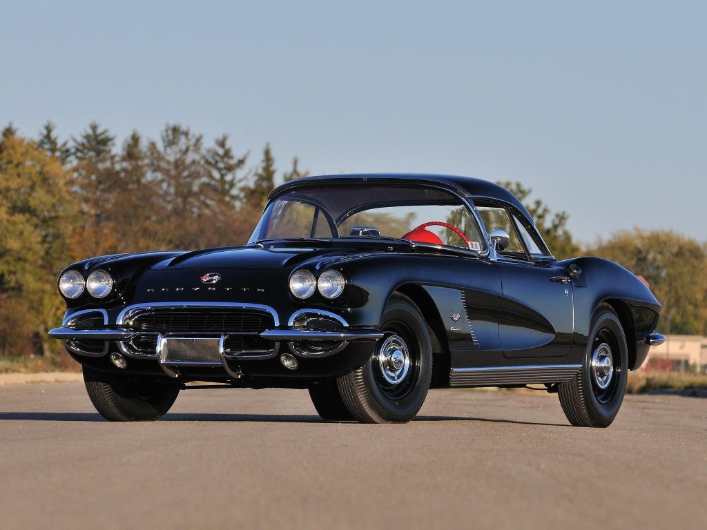 Black 1962 Corvette