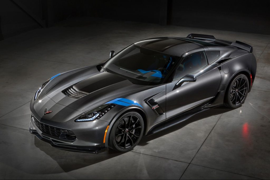 The 2017 Corvette Grand Sport Coupe.