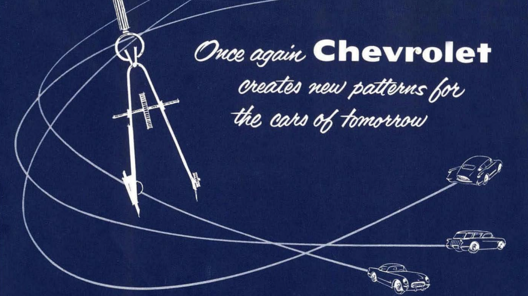 1954 Corvette Sales Brochures