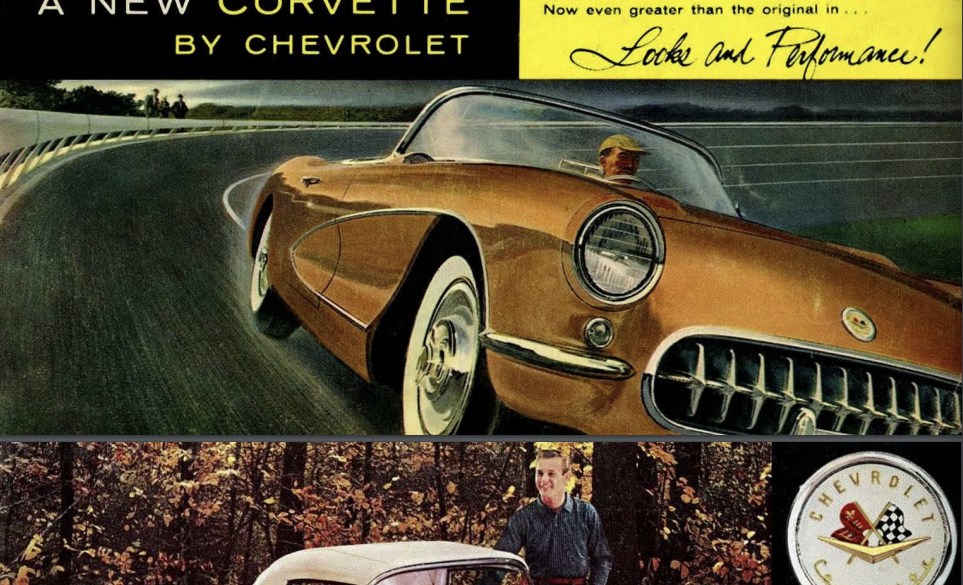1956 Corvette Sales Brochure