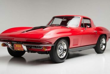 Red 1967 Corvette with L88 Engine