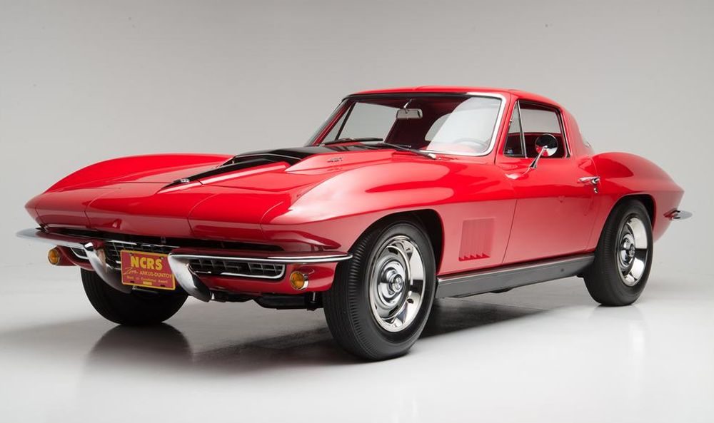 Red 1967 Corvette with L88 Engine