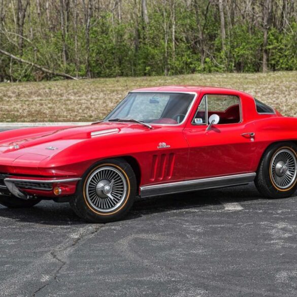 Red 1966 Corvette