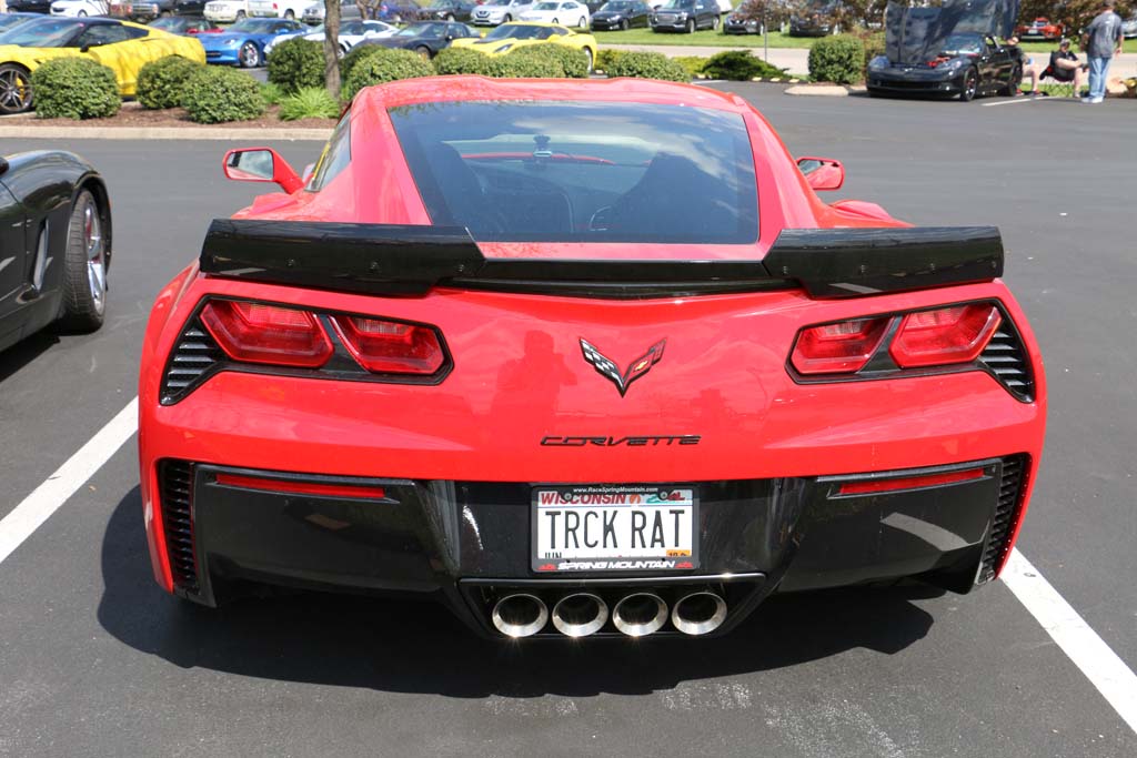 Corvette C7 Z07 vanity plate