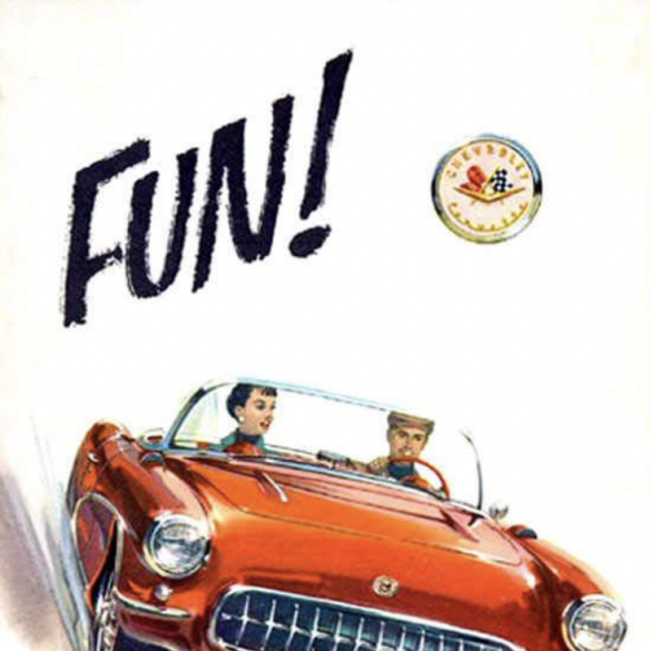 1957 Corvette Sales Brochure