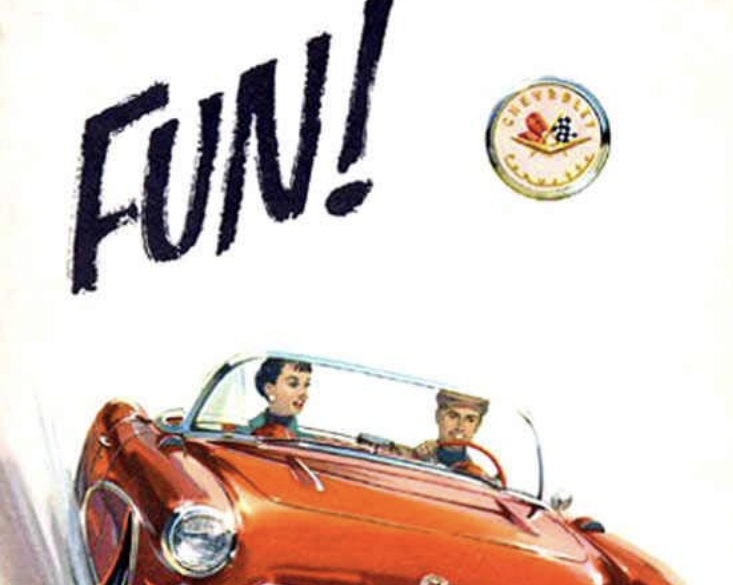 1957 Corvette Sales Brochure