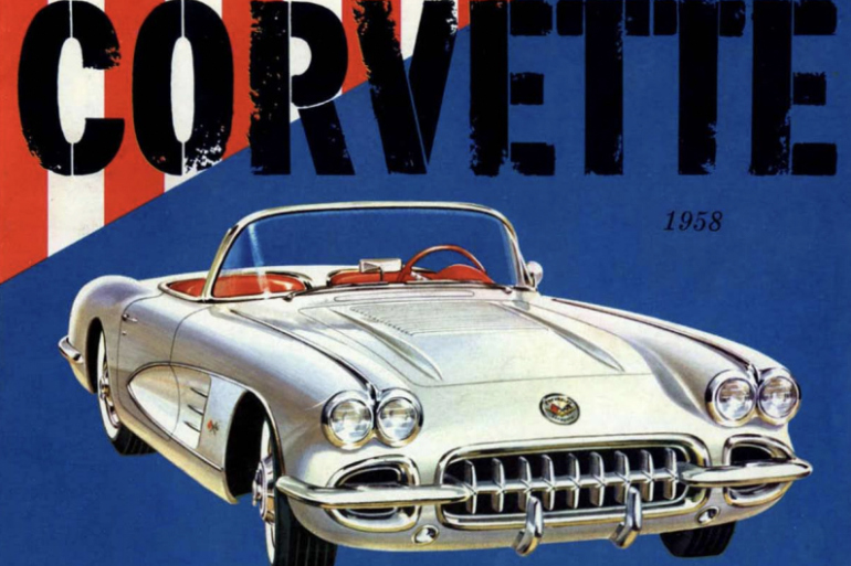 1958 Corvette Sales Brochures