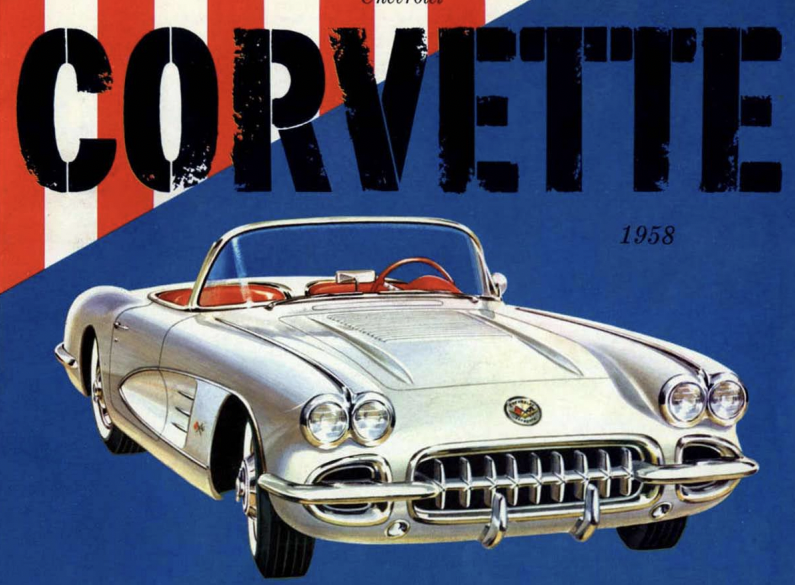 1958 Corvette Sales Brochures